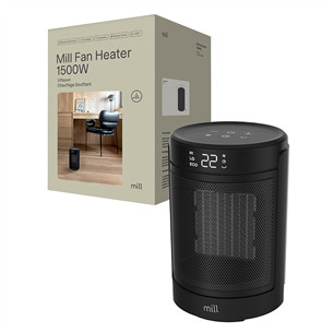 Mill, 1500 Вт, черный - Керамический термовентилятор