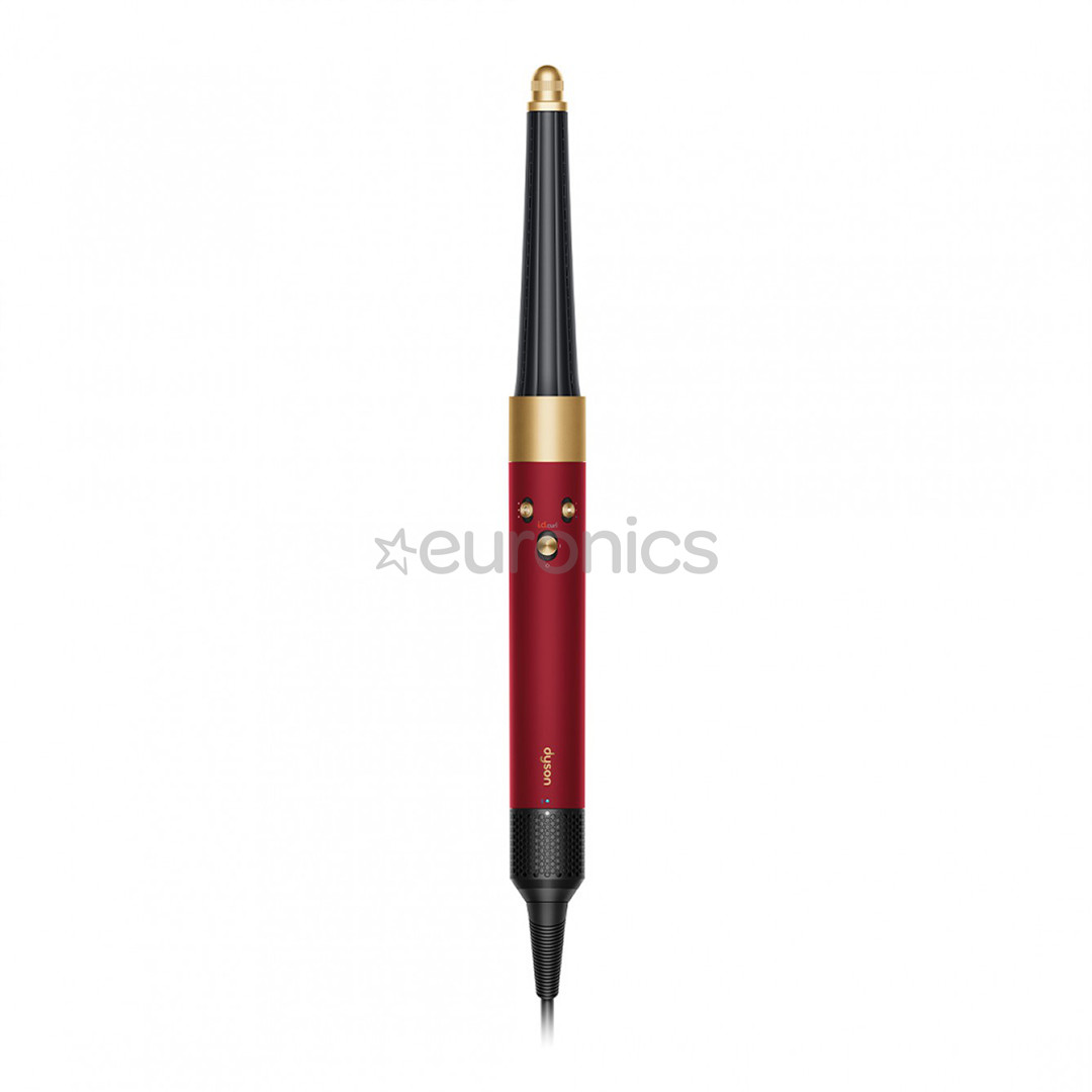 Dyson Airwrap i.d.™, Bluetooth®, 1300 W, Straight+Wavy, Red Velvet, punane/kuldne - Juuste kujundamise seade