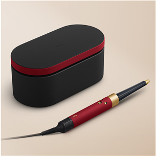 Dyson Airwrap i.d.™, Bluetooth®, 1300 Вт, Straight+Wavy, Red Velvet, красный/золотистый - Стайлер для волос