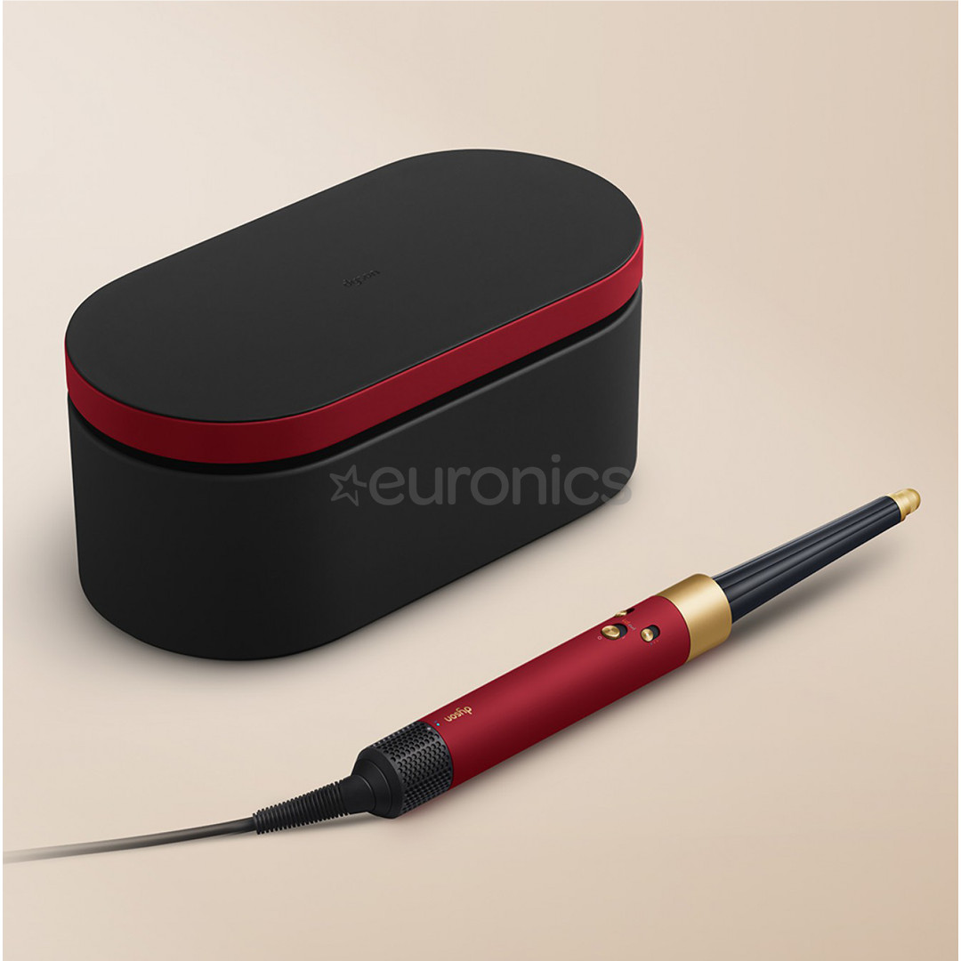 Dyson Airwrap i.d.™, Bluetooth®, 1300 W, Straight+Wavy, Red Velvet, punane/kuldne - Juuste kujundamise seade