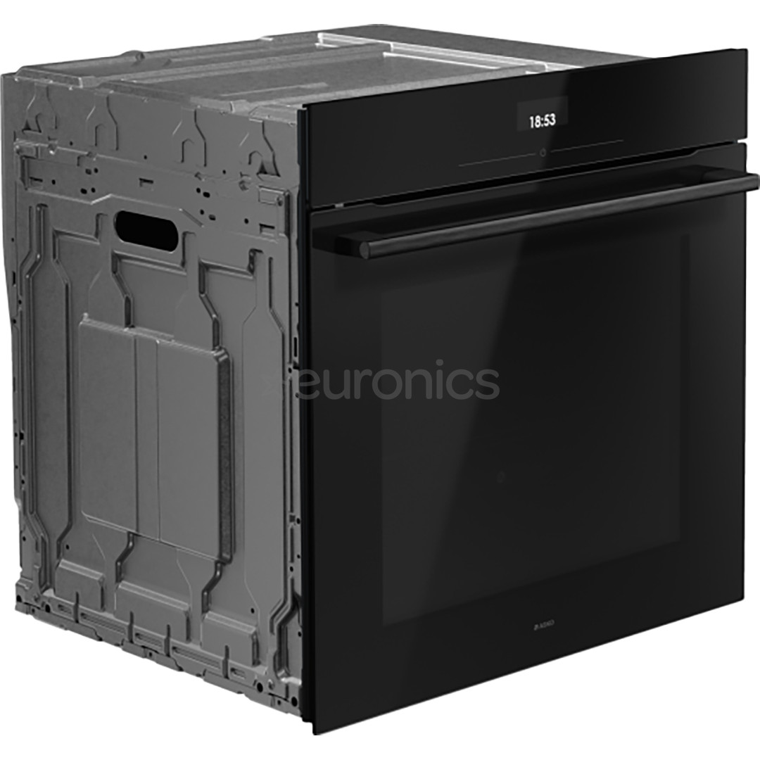 Asko, 71 L, pürolüütiline puhastus, must - Integreeritav ahi