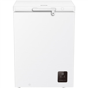 Gorenje, 141 л, ширина 60,6 см, белый - Морозильный ларь FH15E6W5