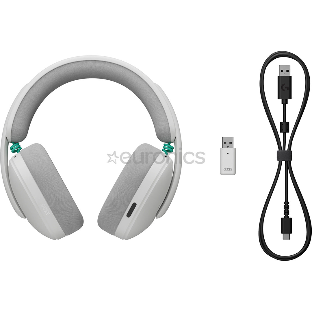 Logitech G325 LIGHTSPEED Wireless Gaming Headset, белый - Беспроводная гарнитура