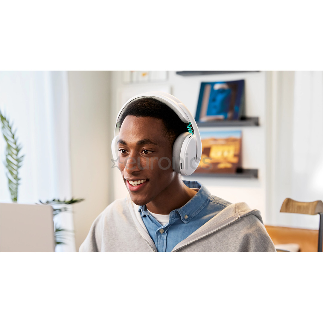 Logitech G325 LIGHTSPEED Wireless Gaming Headset, белый - Беспроводная гарнитура