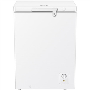 Gorenje, 97 л, ширина 57,8 см, белый - Морозильный ларь FH10E4W5