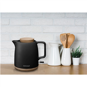 Concept, 1200 W, 1 L, black - Kettle