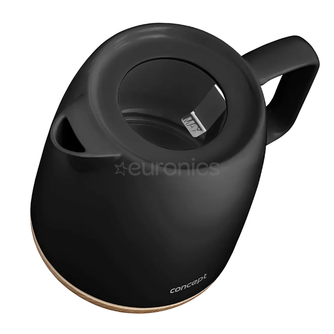 Concept, 1200 W, 1 L, black - Kettle