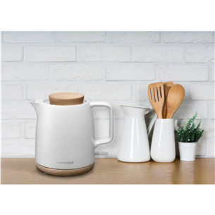 Concept, 1200 W, 1 L, white - Kettle