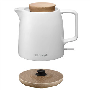 Concept, 1200 W, 1 L, white - Kettle