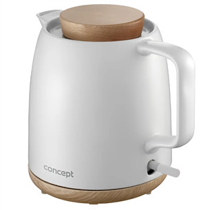 Concept, 1200 W, 1 L, white - Kettle