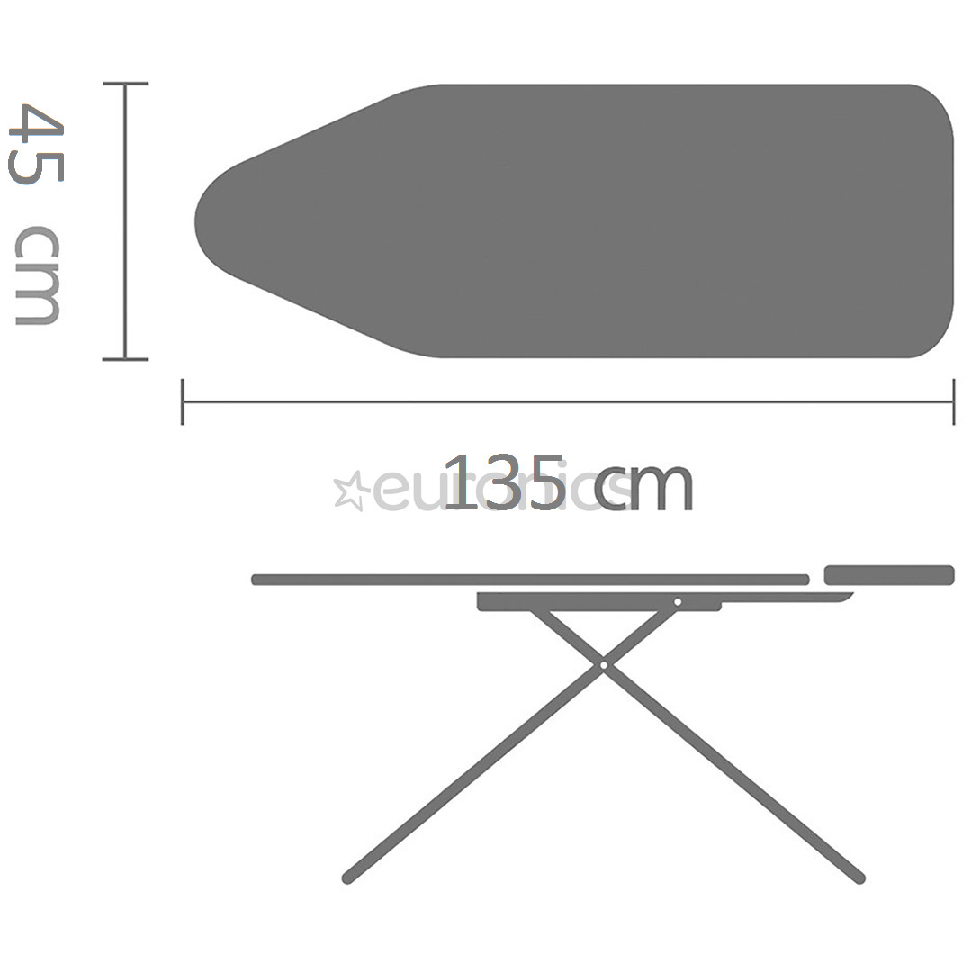 Triikimislaud Brabantia 135 x 45 cm