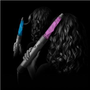 Dyson Airwrap i.d.™, Bluetooth®, 1300 W, Straight+Wavy, Red Velvet, punane/kuldne - Juuste kujundamise seade