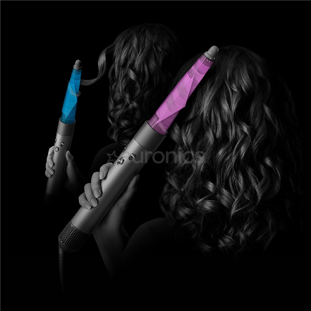 Dyson Airwrap i.d.™, Bluetooth®, 1300 Вт, Straight+Wavy, Red Velvet, красный/золотистый - Стайлер для волос