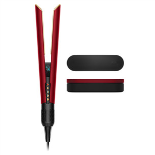 Dyson HT01 Airstrait, Red Velvet, punane/kuldne - Juuste kujundamise seade