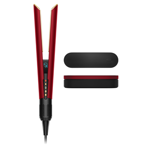 Dyson HT01 Airstrait, Red Velvet, красный/золотистый - Щипцы для выпрямления волос