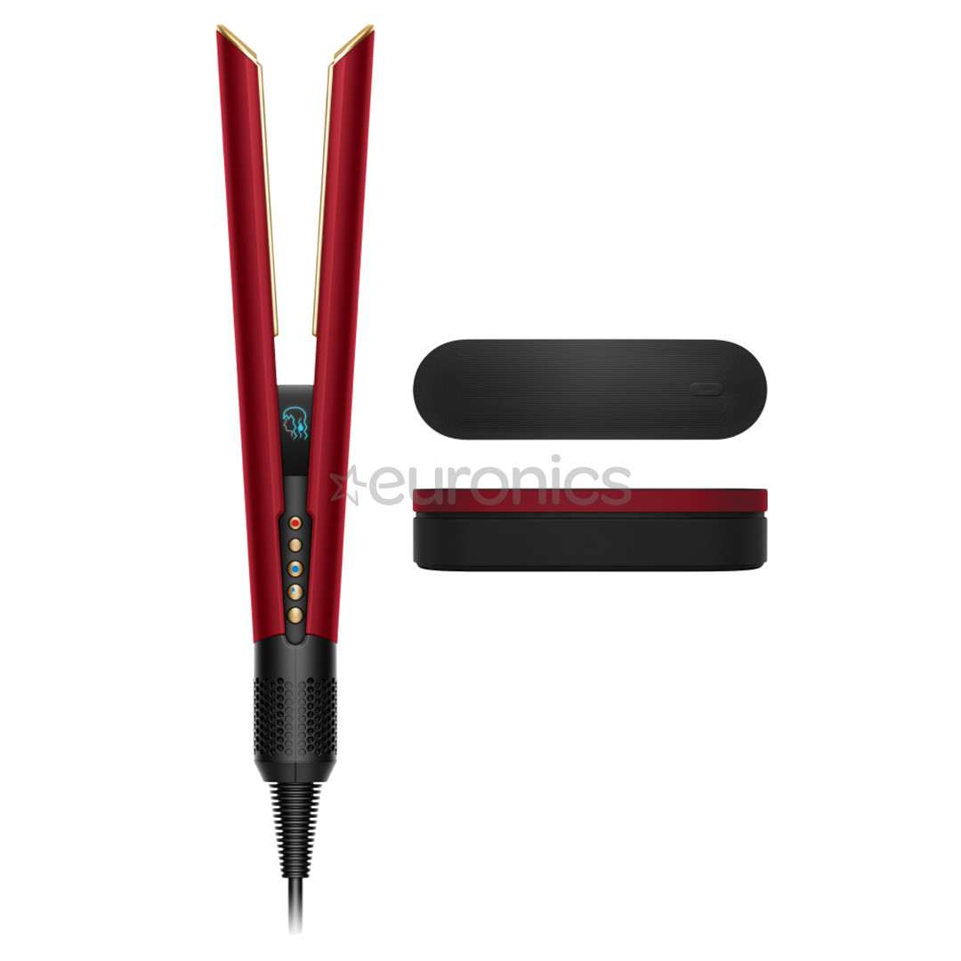 Dyson HT01 Airstrait, Red Velvet, punane/kuldne - Juuste kujundamise seade