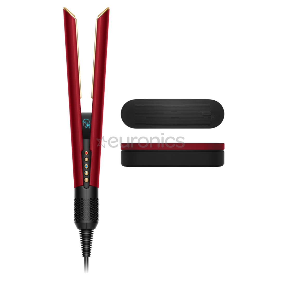 Dyson HT01 Airstrait, Red Velvet, красный/золотистый - Щипцы для выпрямления волос