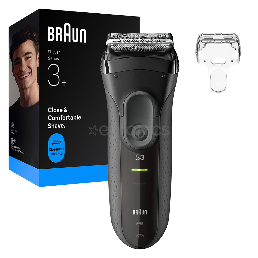 Braun Series 3+, серый - Бритва