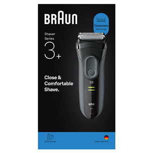 Braun Series 3+, серый - Бритва
