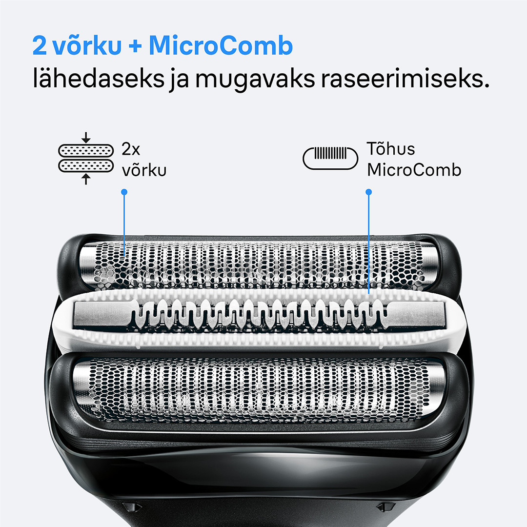 Braun Series 3+, серый - Бритва