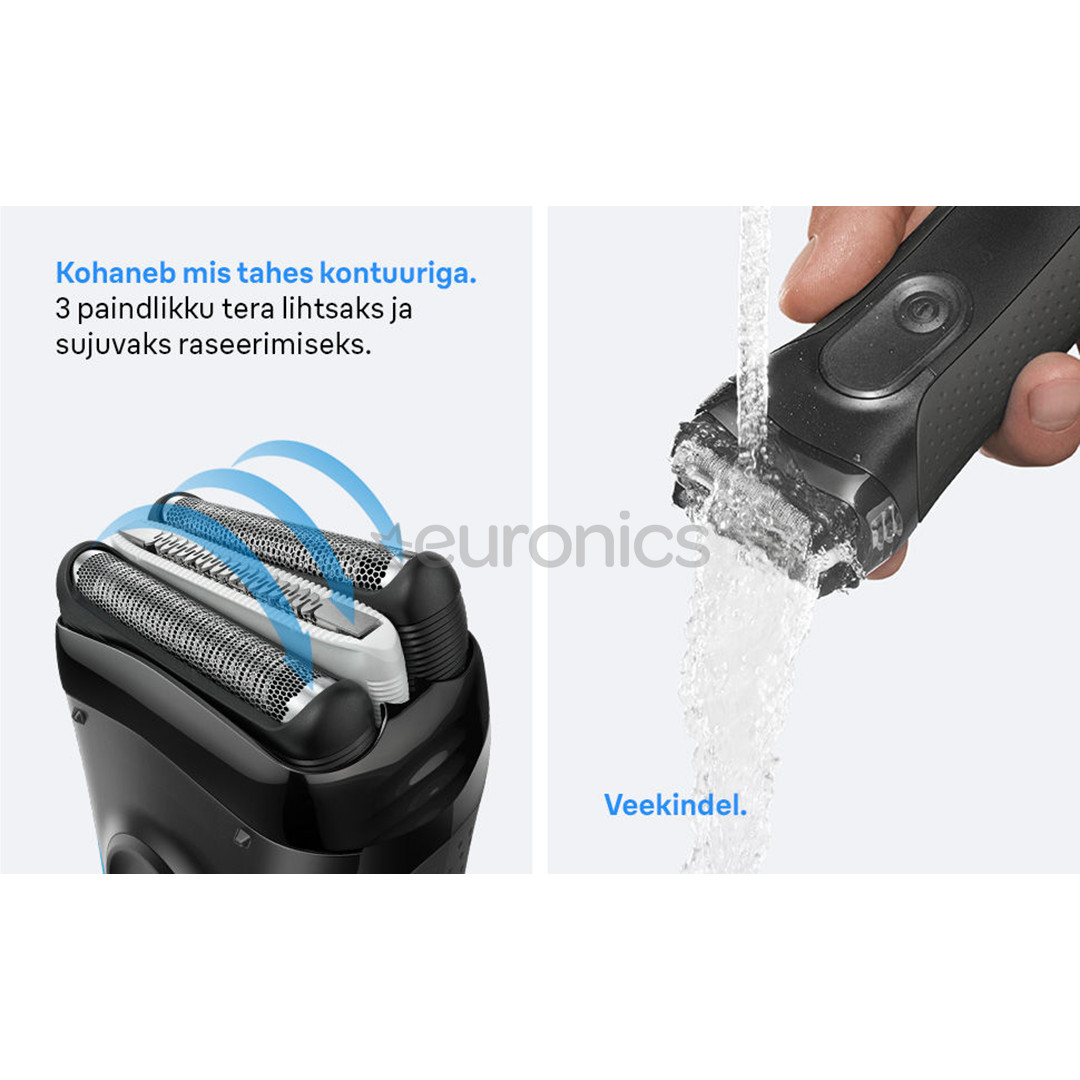 Braun Series 3+, серый - Бритва