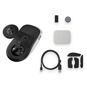 Logitech Pro X2 Superstrike, черный - Беспроводная мышь