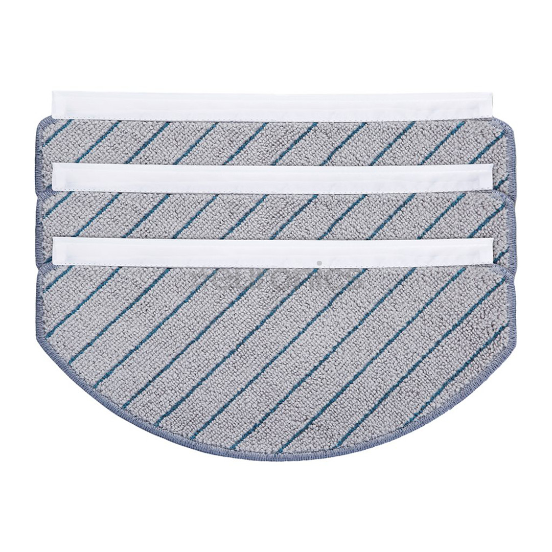 Ecovacs, X1 PLUS/T10/T10 PLUS/N20 Family, 3 шт. - Тряпки для робота-пылесоса