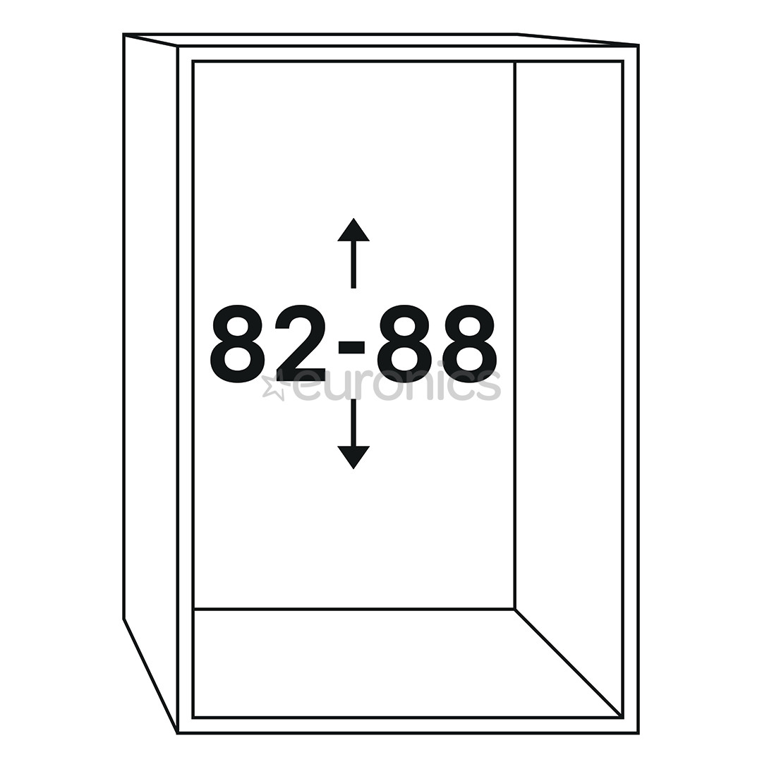 Liebherr, 124 L, kõrgus 82 cm - Integreeritav jahekapp