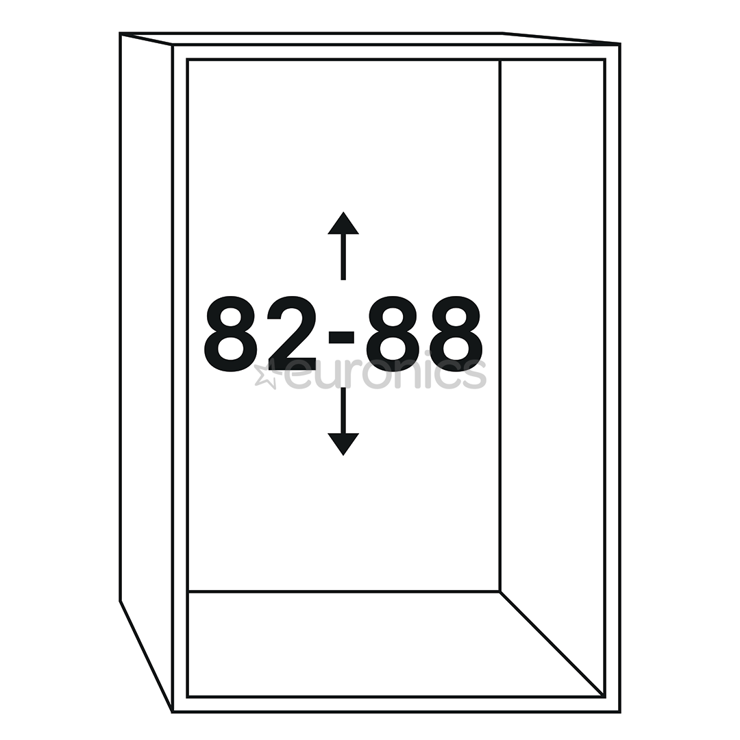 Liebherr, 124 L, kõrgus 82 cm - Integreeritav jahekapp