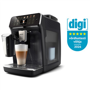 Philips LatteGo Series 5500, black - Espresso machine