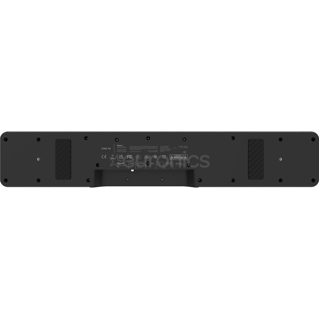 Klipsch Flexus Core 100, pruun/hall - Soundbar