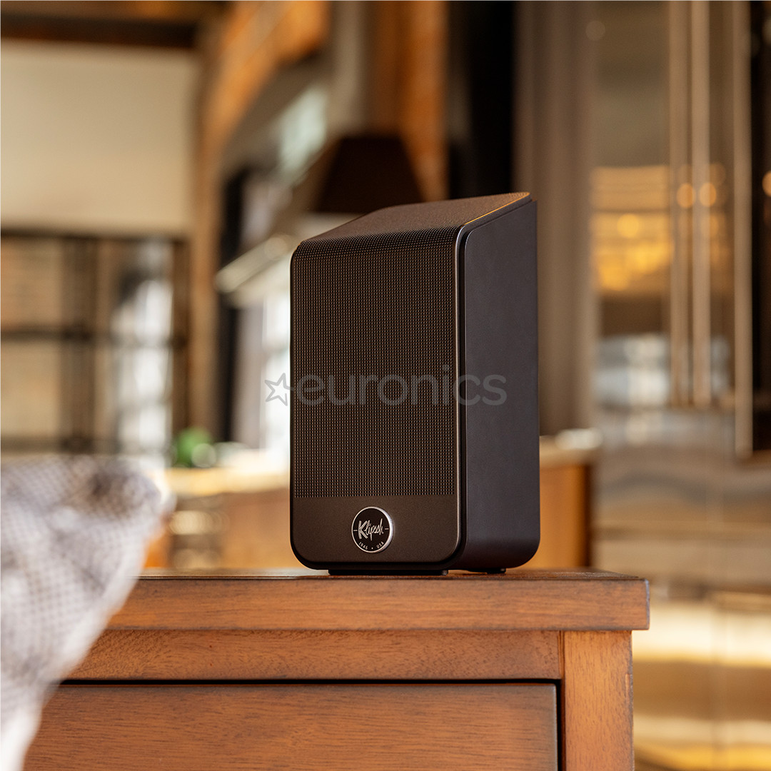 Klipsch Flexus SURR 200, must - Juhtmevabad riiulikõlarid