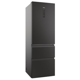 Haier 3D 60 Series 5, Total No Frost, 360 L, height 185 cm, black - Refrigerator