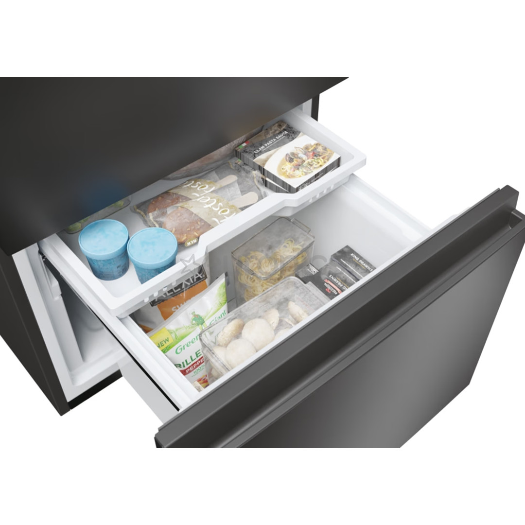 Haier 3D 60 Series 5, Total No Frost, 360 L, height 185 cm, black - Refrigerator