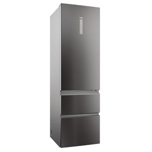 Haier 3D 60 Series 7, No Frost, 414 л, высота 205 см, темная нерж. сталь - Холодильник