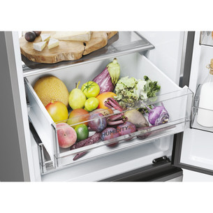 Haier 3D 60 Series 7, No Frost, 414 л, высота 205 см, темная нерж. сталь - Холодильник