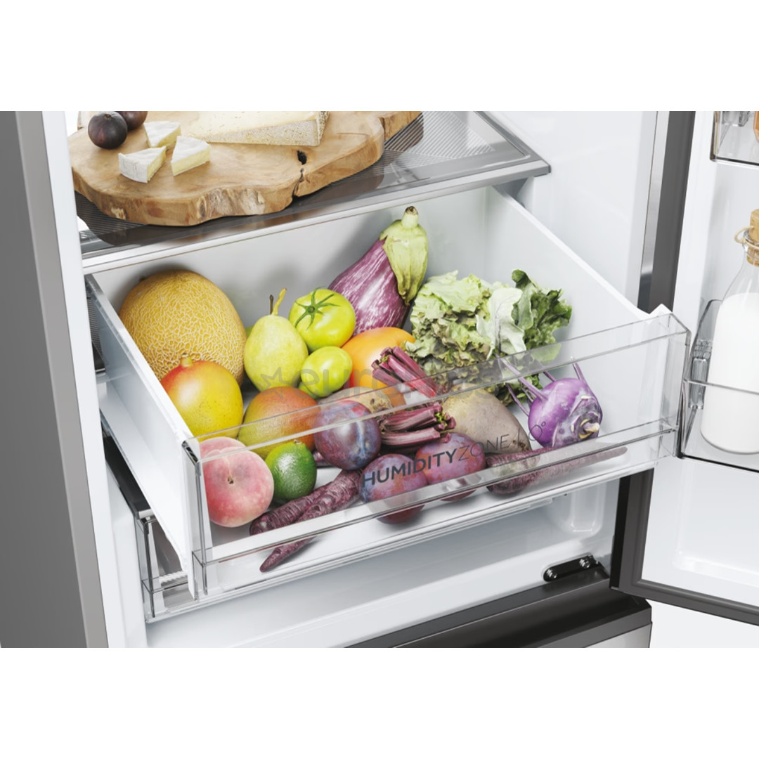 Haier 3D 60 Series 7, No Frost, 414 л, высота 205 см, темная нерж. сталь - Холодильник