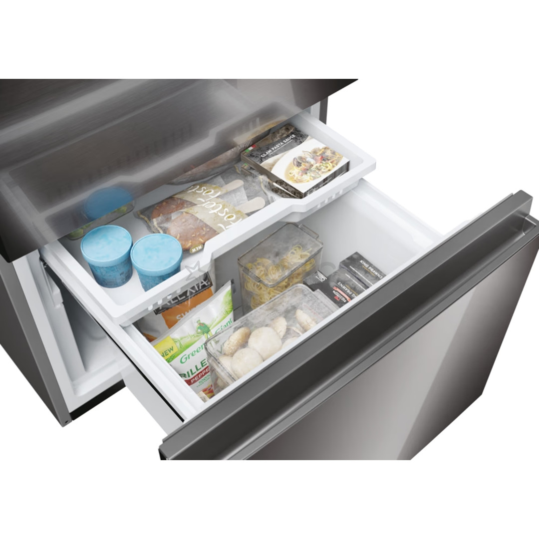Haier 3D 60 Series 7, No Frost, 414 л, высота 205 см, темная нерж. сталь - Холодильник