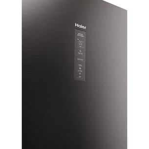 Haier 3D 60 Series 7, No Frost, 414 л, высота 205 см, темная нерж. сталь - Холодильник