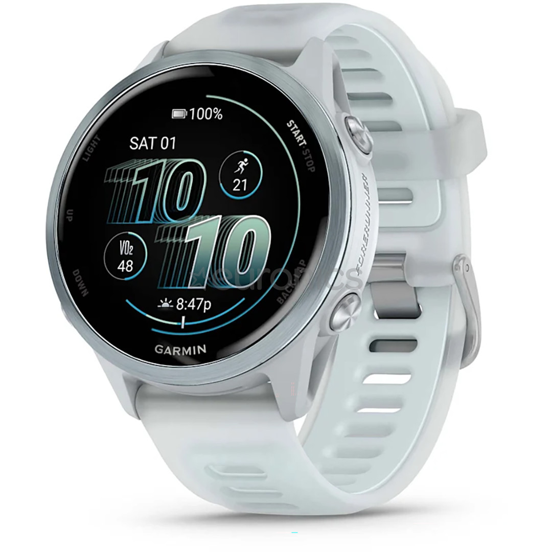 Garmin Forerunner 570, 42mm, valge / helesinine - Spordikell