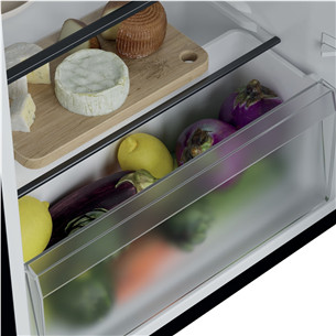 Candy City Mini Fridge 300, 114 L, height 85 cm, black - Refrigerator