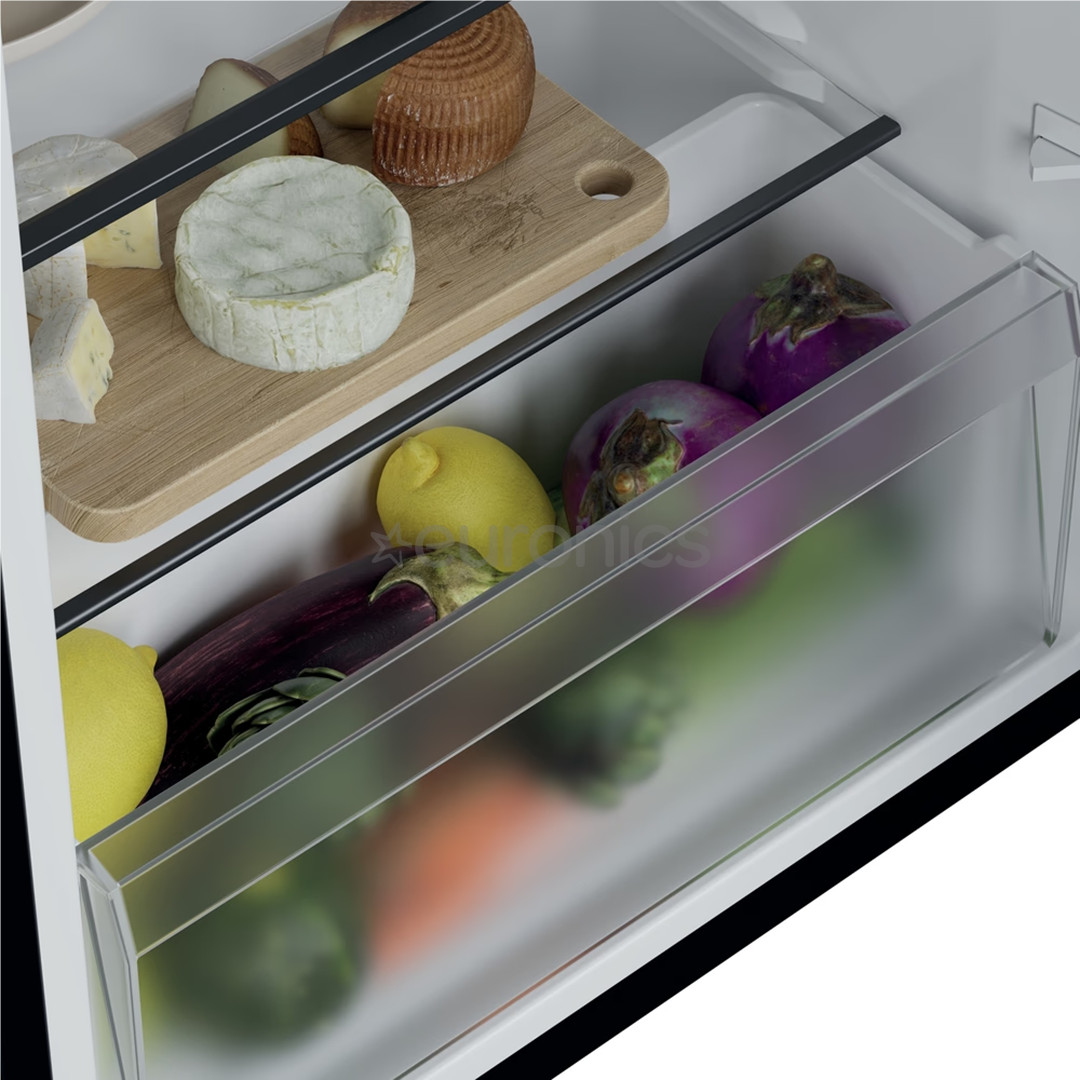 Candy City Mini Fridge 300, 114 L, height 85 cm, black - Refrigerator