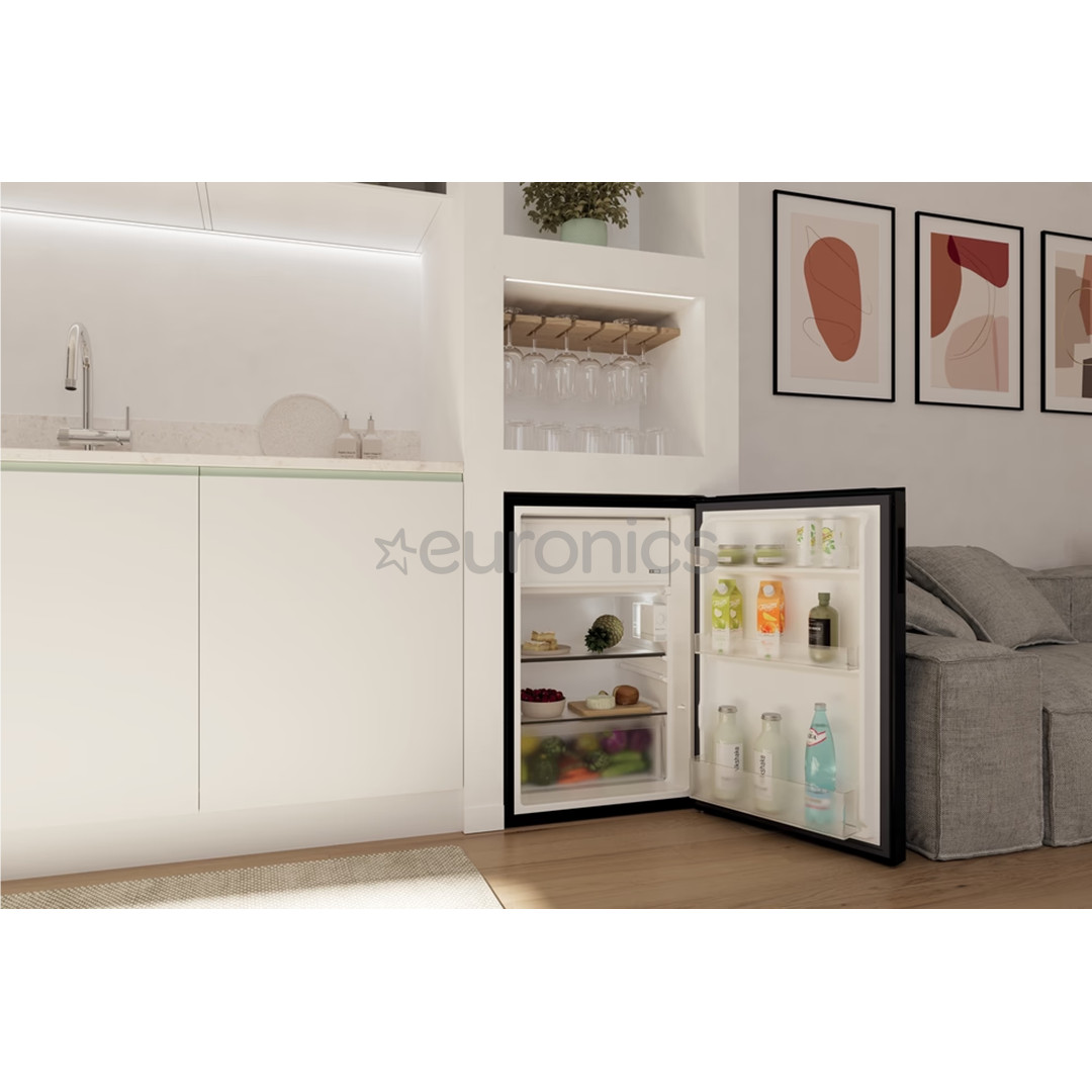 Candy City Mini Fridge 300, 114 L, height 85 cm, black - Refrigerator