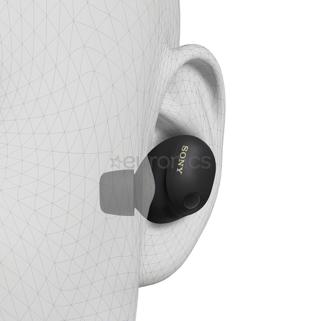 Sony WF-1000XM6, must - Täisjuhtmevabad kõrvaklapid