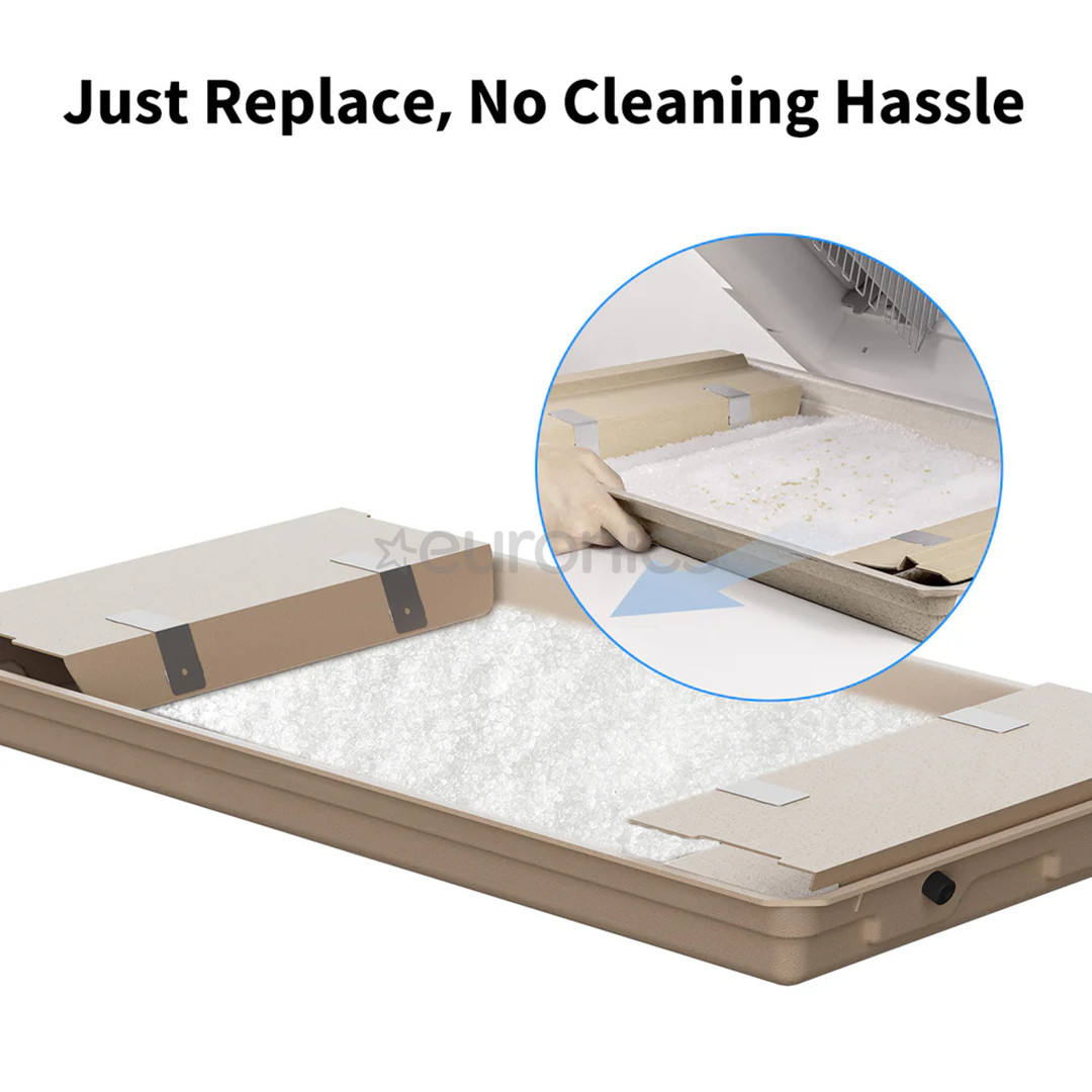 Petkit Purobot Crystal Duo, белый - Автоматический кошачий туалет