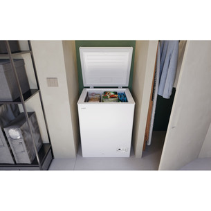 Candy Artico, 137 L, kõrgus 85 cm, valge - Sügavkülmkirst