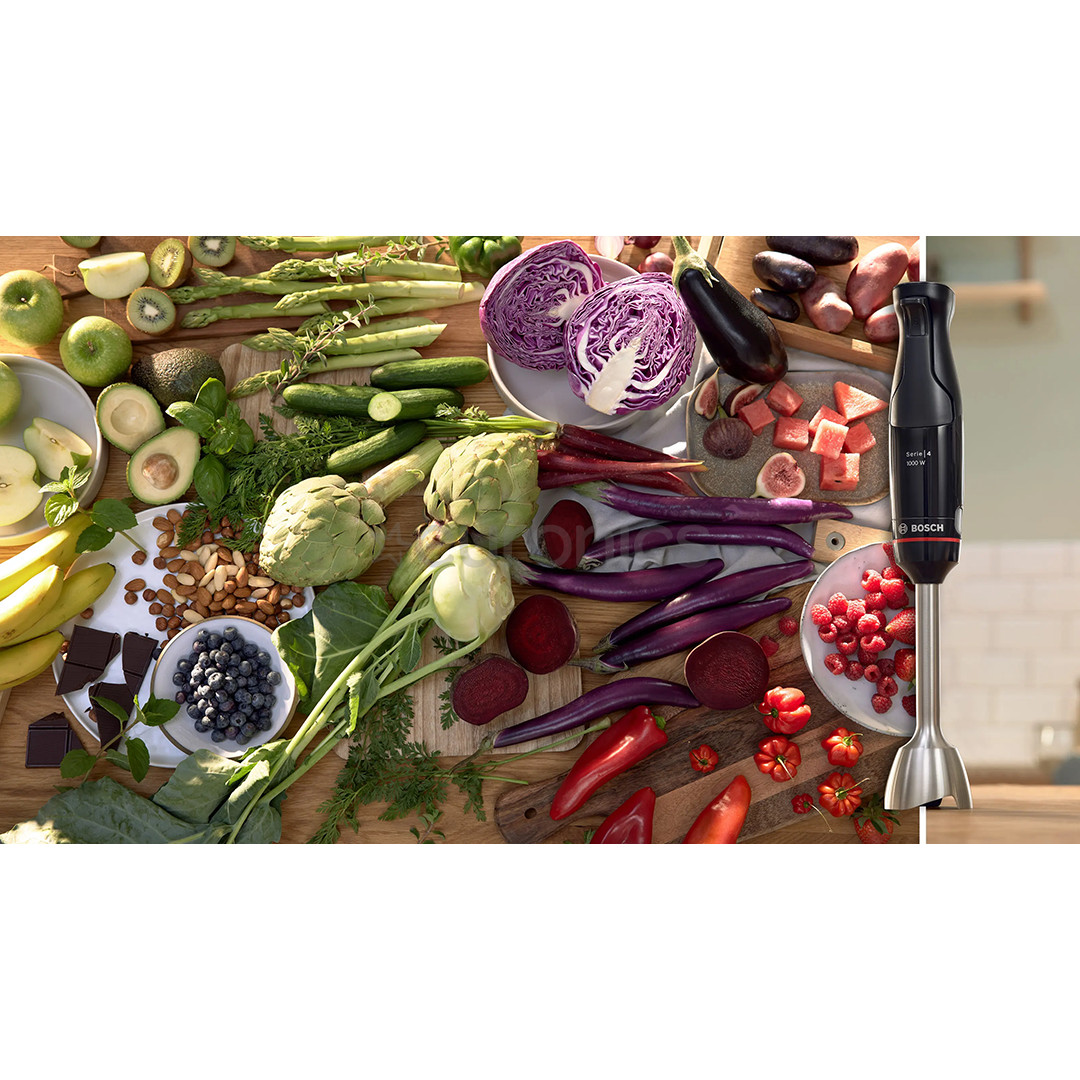 Bosch ErgoMaster, Series 4, 1000 W, must - Saumikser