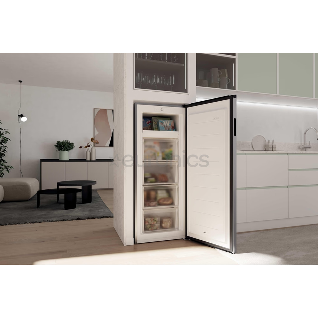 Candy Up Freezer 300, 169 L, kõrgus 138 cm, hall - Sügavkülmik