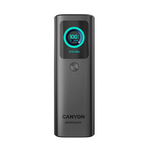 Canyon OnPower 265, 20000 mAh, must - Akupank CNS-CPB265DG