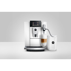 JURA E8 Piano White (ED), valge - Espressomasin